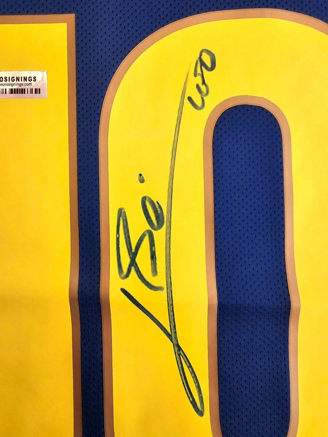 Lionel Messi 10 Barcelona 2008-2009 Home - Signed Soccer Shirt | UEFA Champions League Triumph