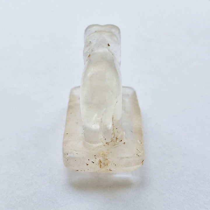 Indus Valley Rock Crystal Elephant Votive Pendant Talisman - 1st Millenium CE | Zelnik Collection