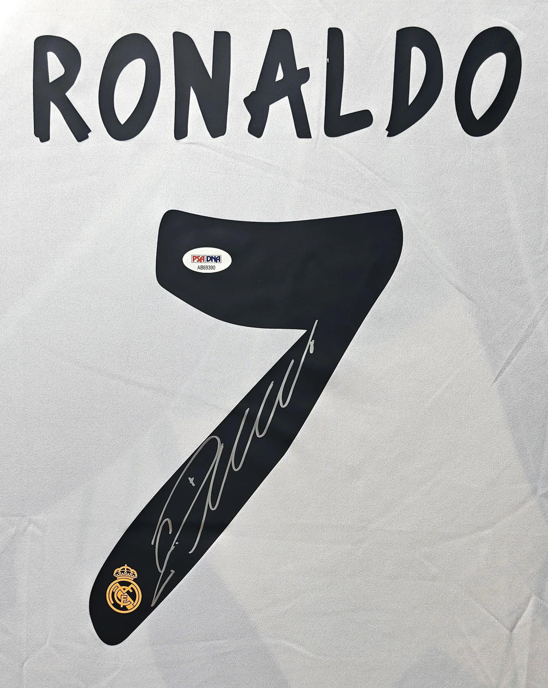 Cristiano Ronaldo CR7 Real Madrid 2013-2014 - Signed Soccer Jersey | La Décima