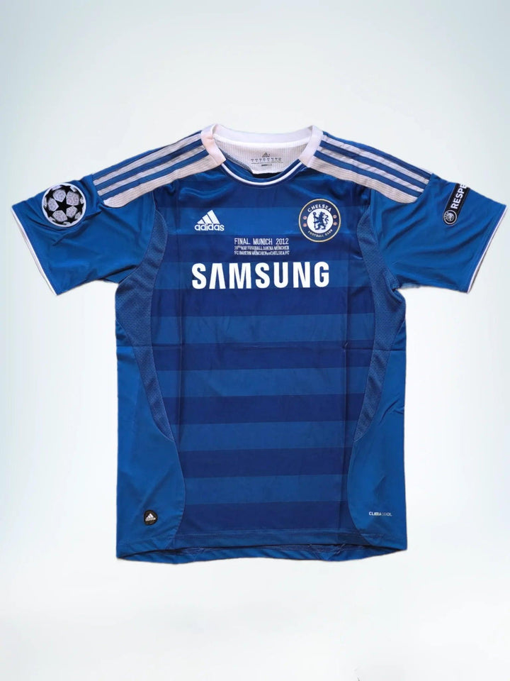 Didier Drogba 11 Chelsea 2011-2012 Home - Signed Soccer Shirt | Historic Champions League Final