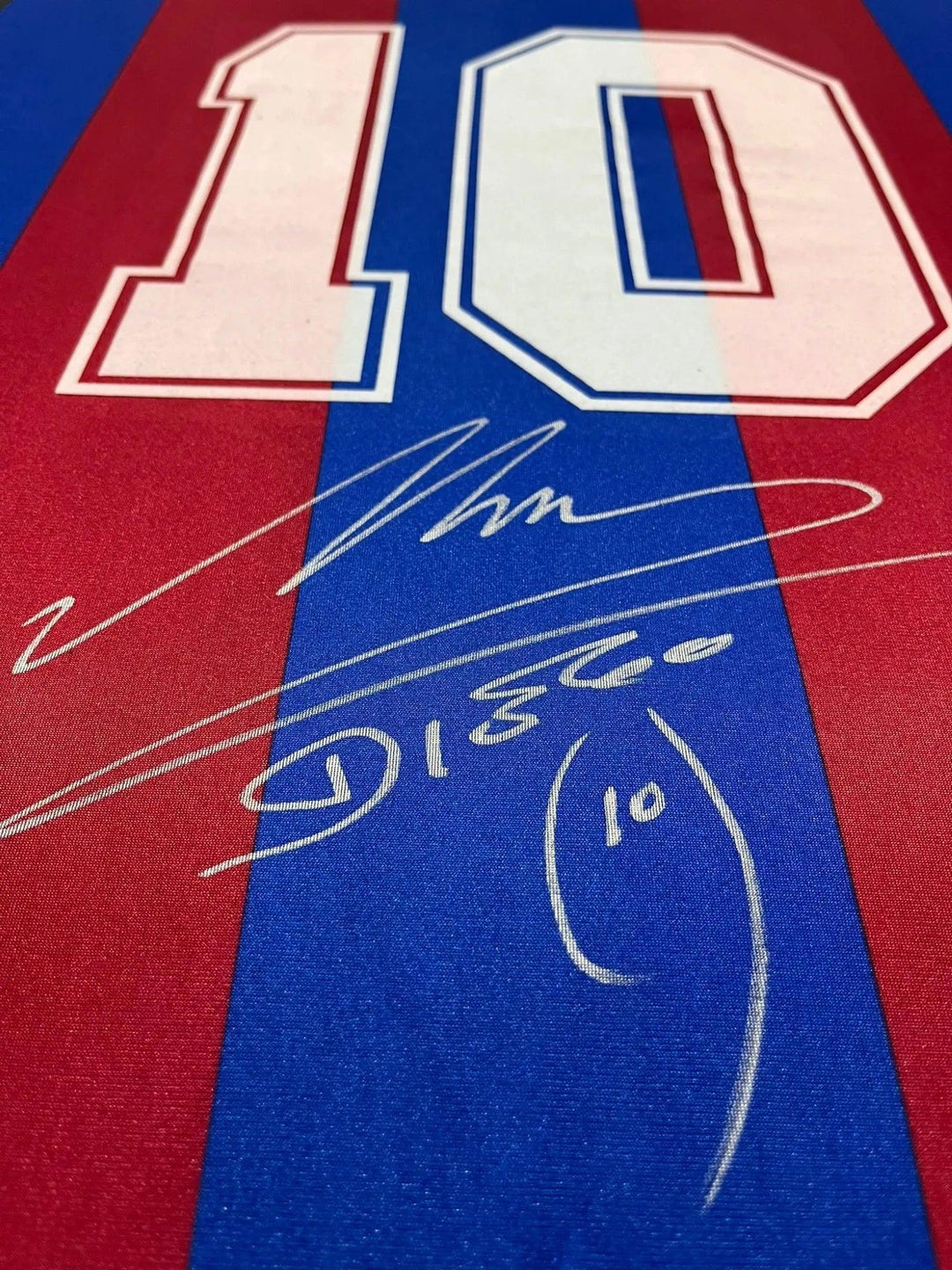 Diego Maradona 10 Barcelona 1982-1983 - Signed Soccer Shirt | Firma Stella