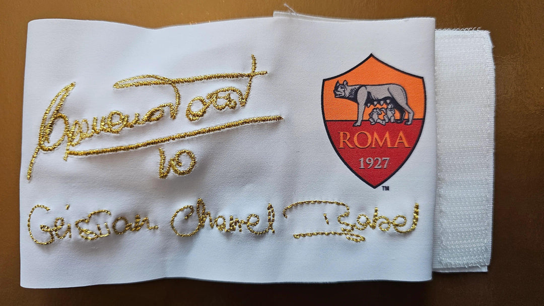 Francesco Totti 10 Roma - Captains Band | Limited Edition with Booklet