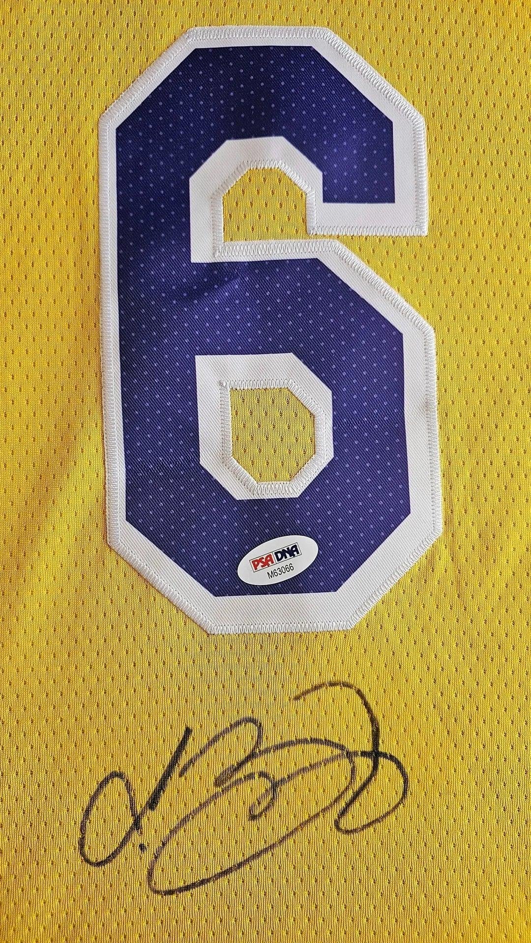 Lebron James 6 LA Lakers Home - Signed Basketball Jersey | King James