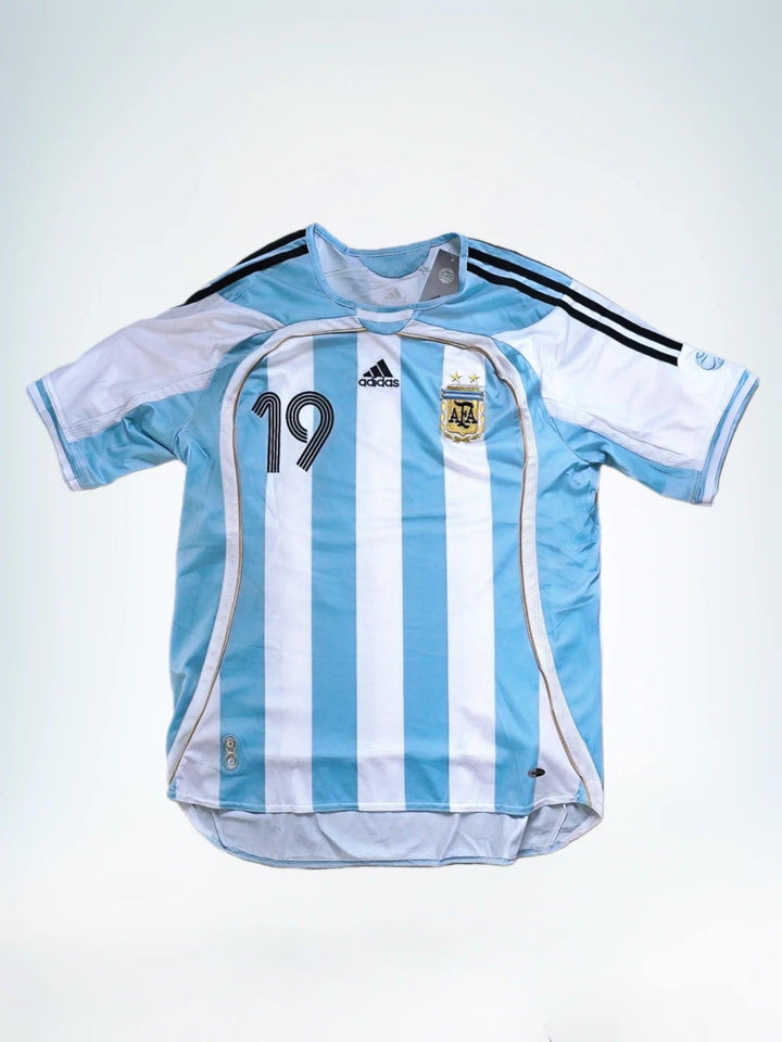 Messi 19 Argentina 2006 World Cup Jersey - Signed Debut | Beckett COA