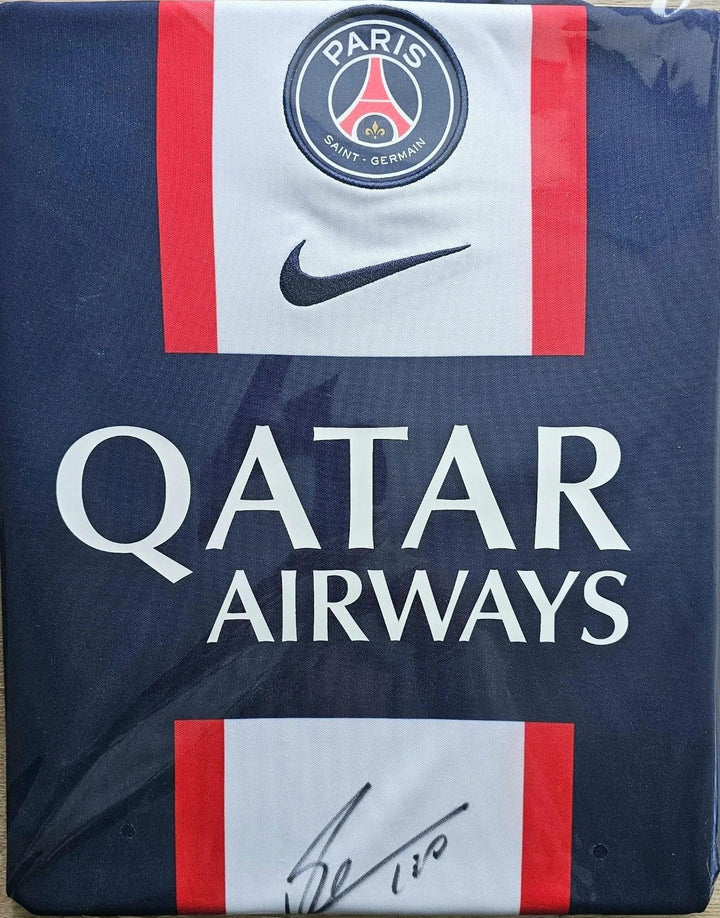 Lionel Messi PSG 2022-2023 Home - Signed Soccer Shirt | Premium ICONS COA