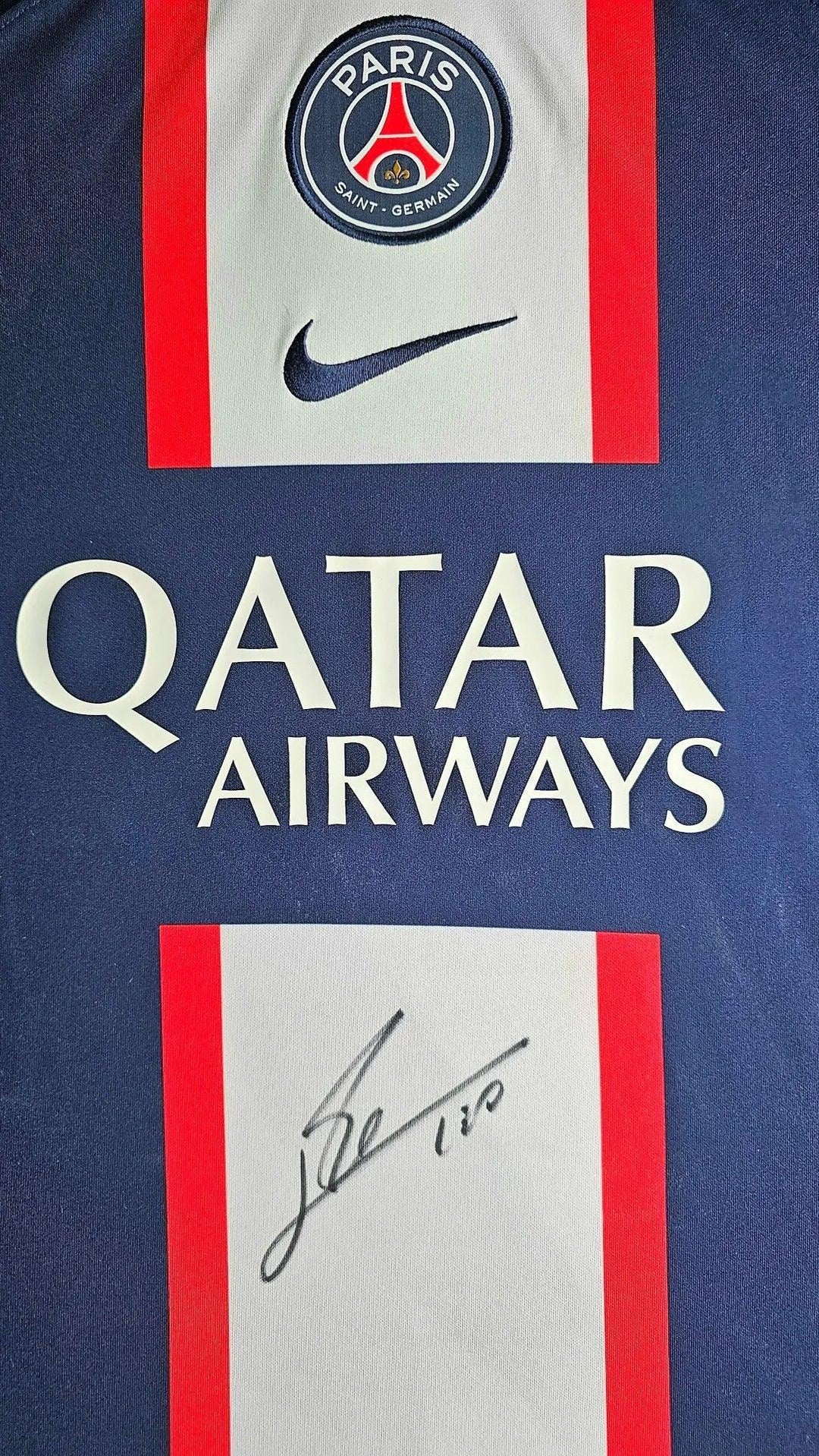 Lionel Messi PSG 2022-2023 Home - Signed Soccer Shirt | Premium ICONS COA