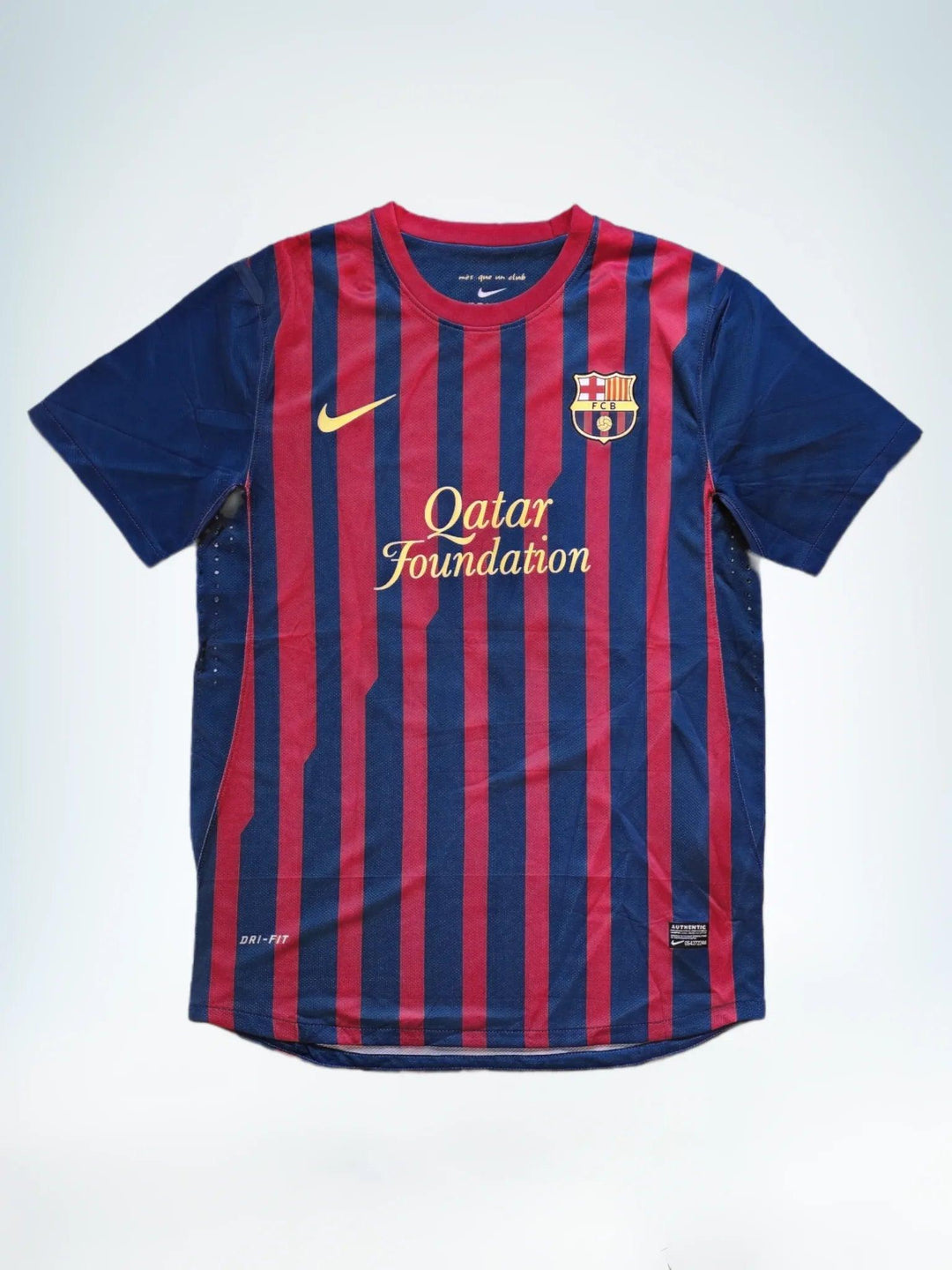 Lionel Messi 10 FC Barcelona 2011-2012 - Signed Soccer Jersey | Historic 91-Goal Record