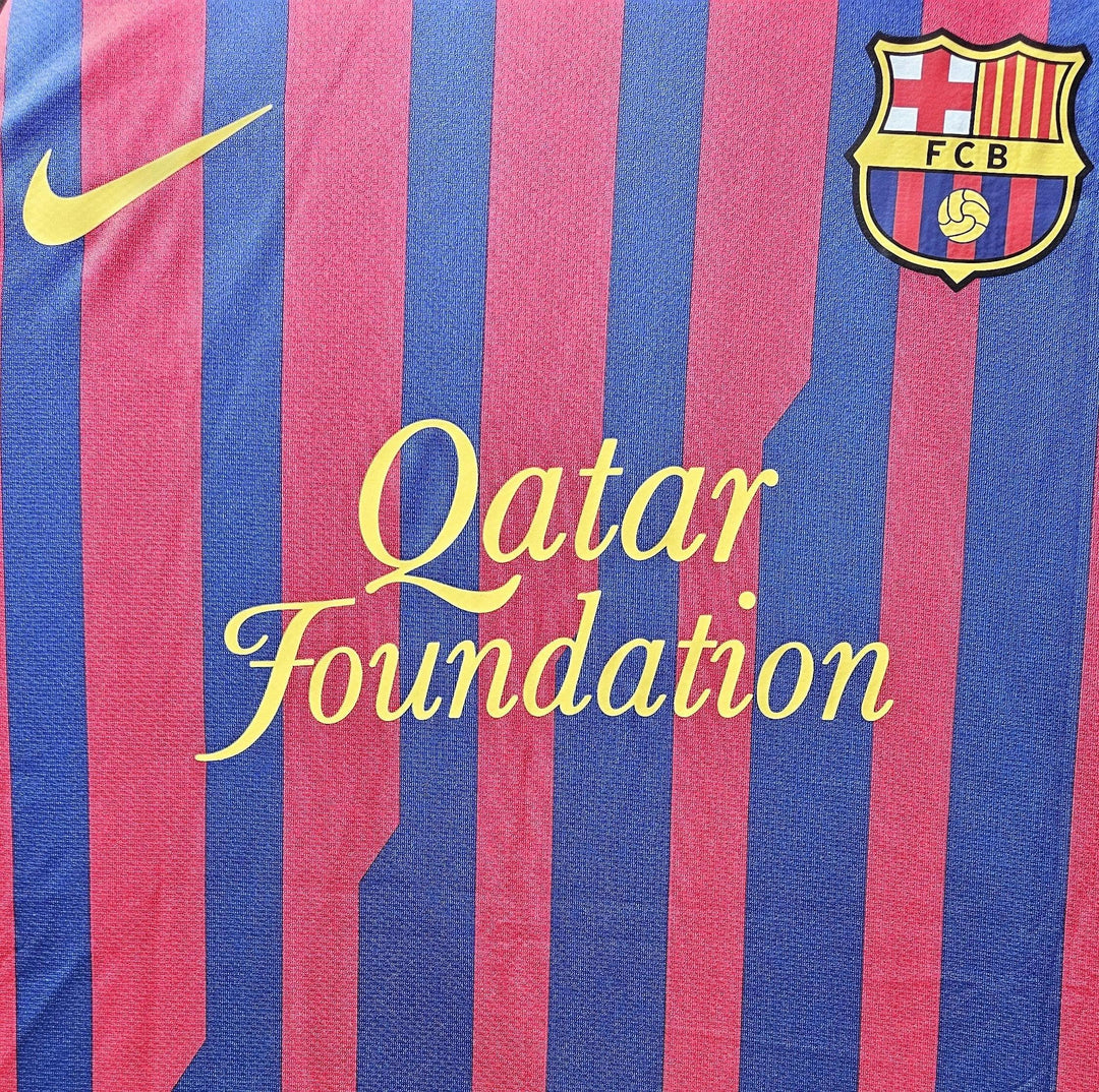 Lionel Messi 10 FC Barcelona 2011-2012 - Signed Soccer Jersey | Historic 91-Goal Record