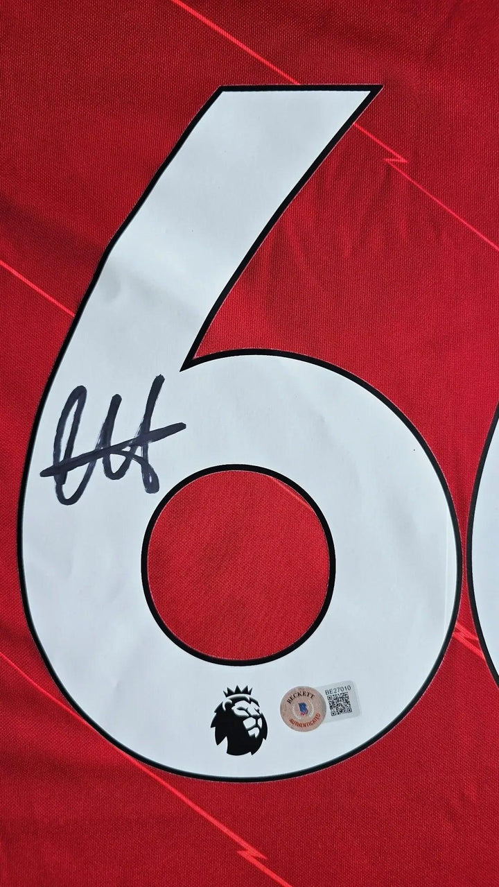 Trent Alexander-Arnold 66 Liverpool 2021-2022 Home - Signed Soccer Shirt | Premier League Prodigy