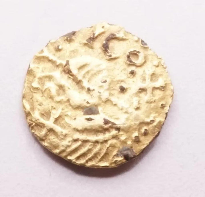 Merovingian Golden Tremissis or Triens - 500 to 600 CE | Very rare and possibly unique